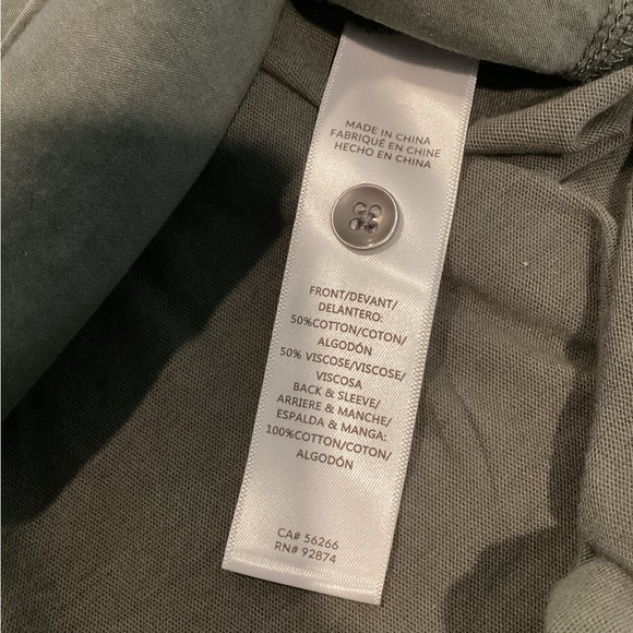 Splendid Women’s Dark Green Casual Button-Down Shirt‎ – Size L - NWT - Picture 6 of 8